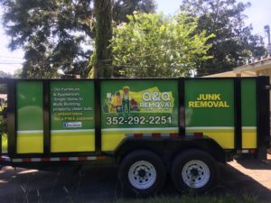Q & Q Junk Hauling Trailer Lake County FL