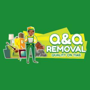 Q&Q Removal Logo on green backgound